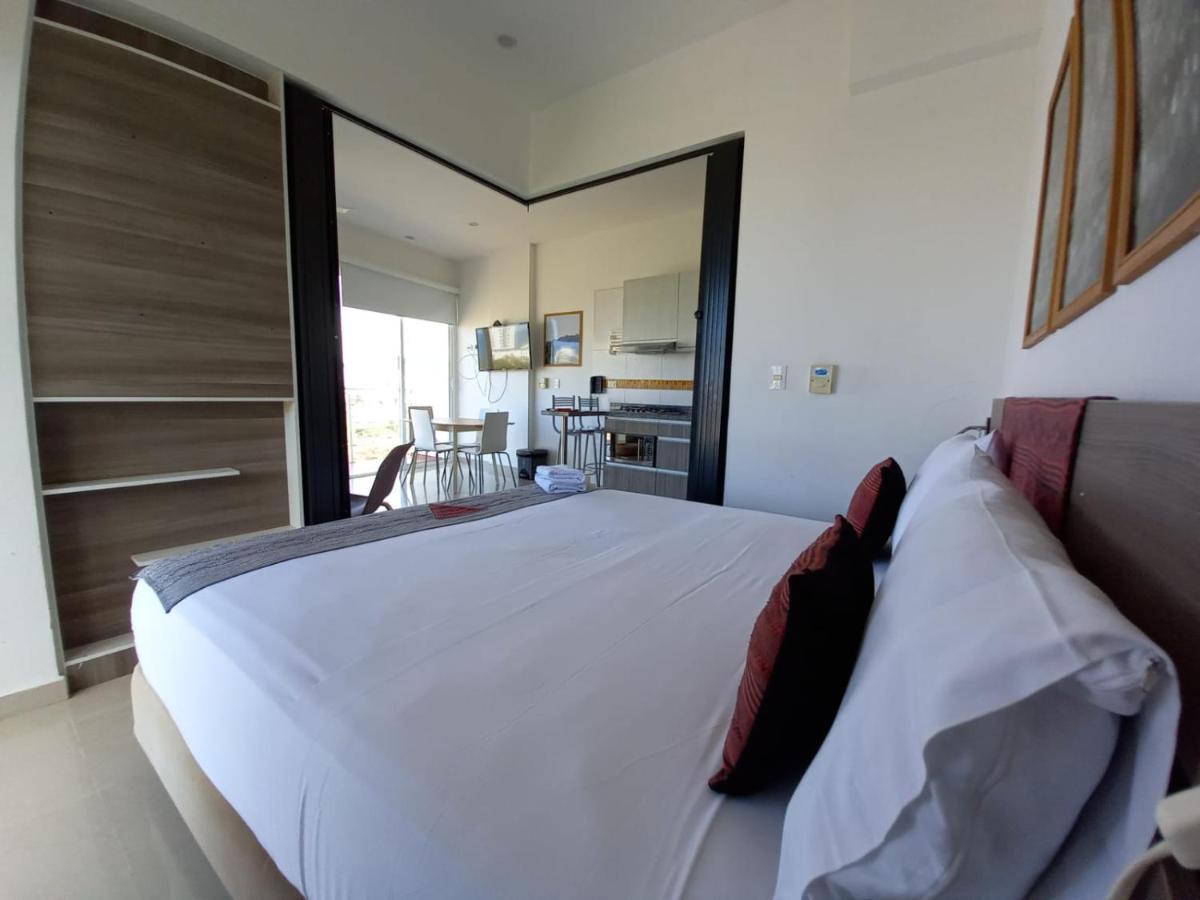 Terrazas Tayrona Travelers Apartamentos Y Suites ซันตามาร์ตา ภายนอก รูปภาพ
