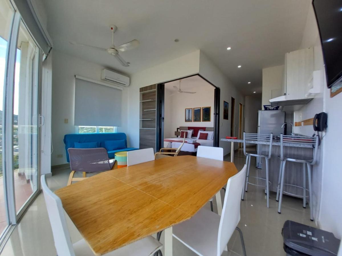 Terrazas Tayrona Travelers Apartamentos Y Suites ซันตามาร์ตา ภายนอก รูปภาพ