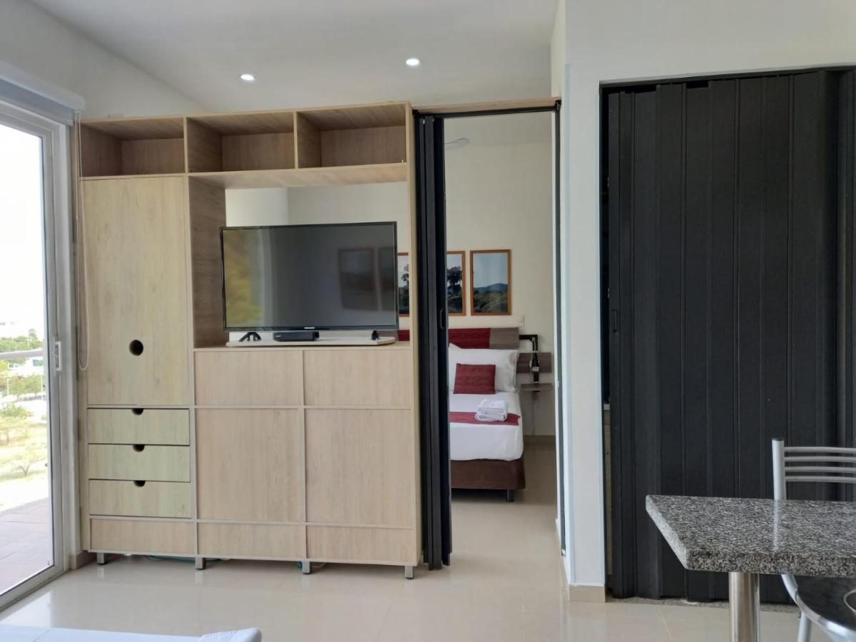 Terrazas Tayrona Travelers Apartamentos Y Suites ซันตามาร์ตา ภายนอก รูปภาพ
