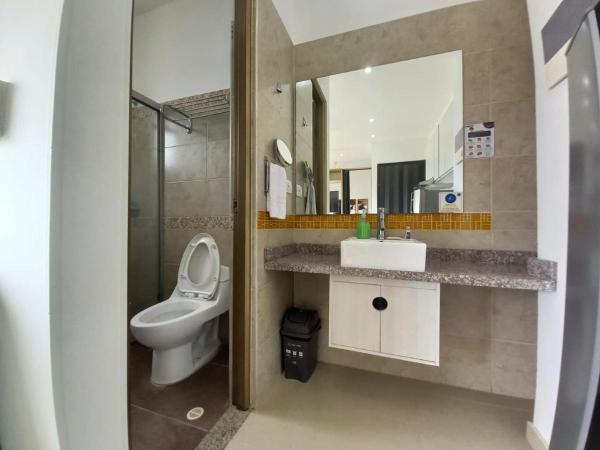 Terrazas Tayrona Travelers Apartamentos Y Suites ซันตามาร์ตา ภายนอก รูปภาพ