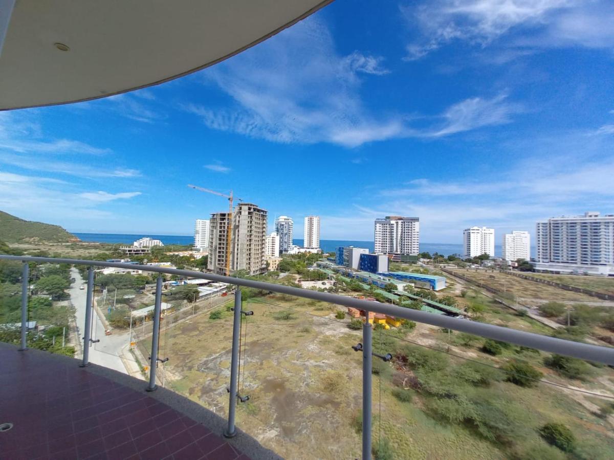 Terrazas Tayrona Travelers Apartamentos Y Suites ซันตามาร์ตา ภายนอก รูปภาพ