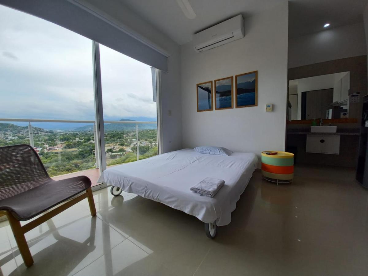 Terrazas Tayrona Travelers Apartamentos Y Suites ซันตามาร์ตา ภายนอก รูปภาพ