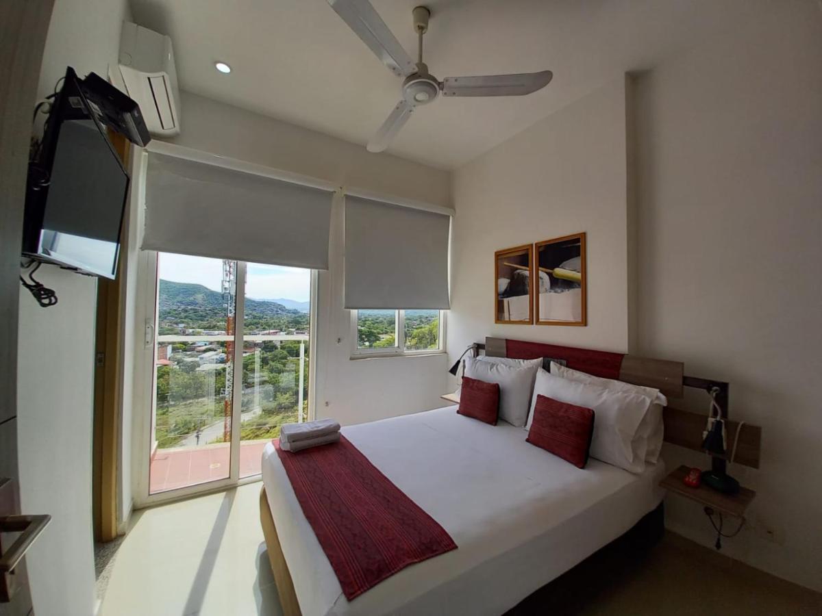 Terrazas Tayrona Travelers Apartamentos Y Suites ซันตามาร์ตา ภายนอก รูปภาพ