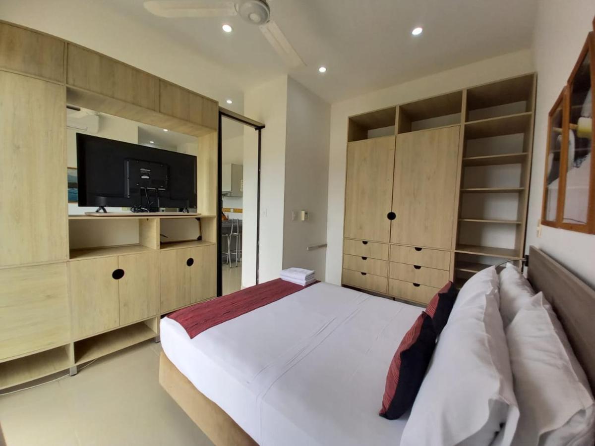 Terrazas Tayrona Travelers Apartamentos Y Suites ซันตามาร์ตา ภายนอก รูปภาพ