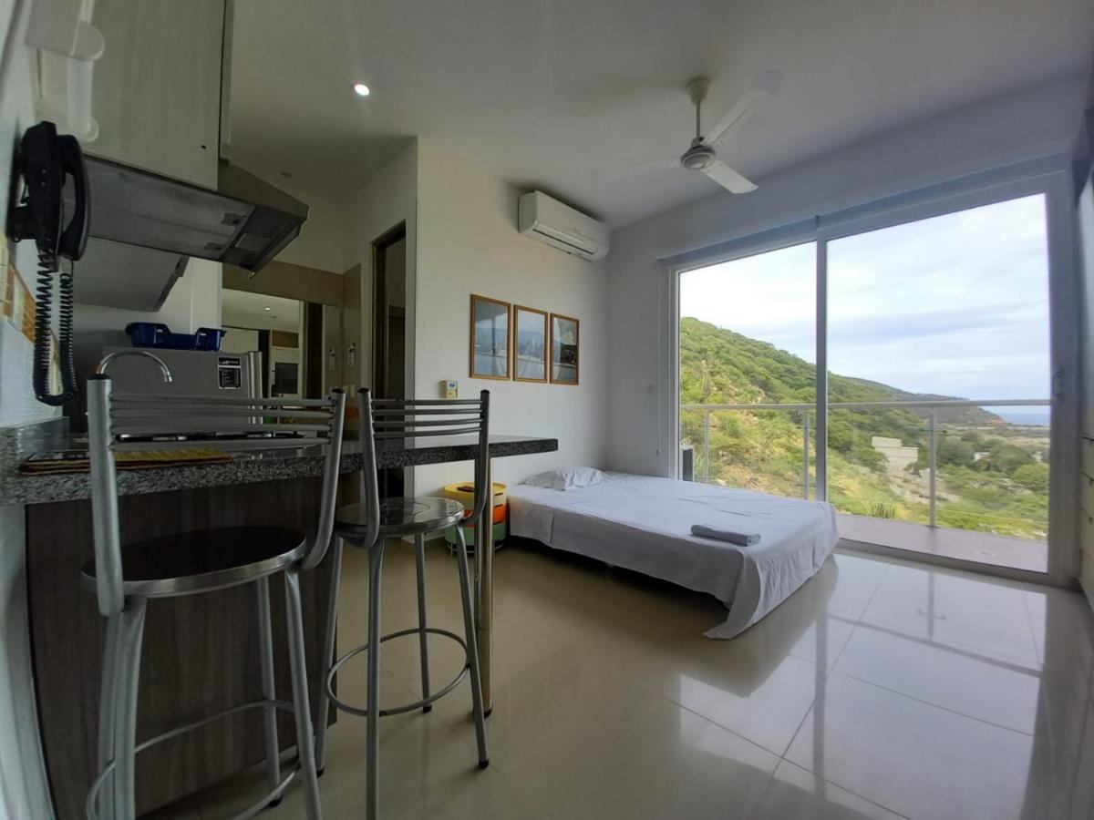 Terrazas Tayrona Travelers Apartamentos Y Suites ซันตามาร์ตา ภายนอก รูปภาพ