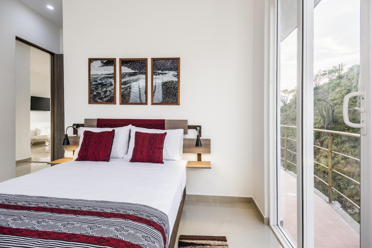 Terrazas Tayrona Travelers Apartamentos Y Suites ซันตามาร์ตา ภายนอก รูปภาพ