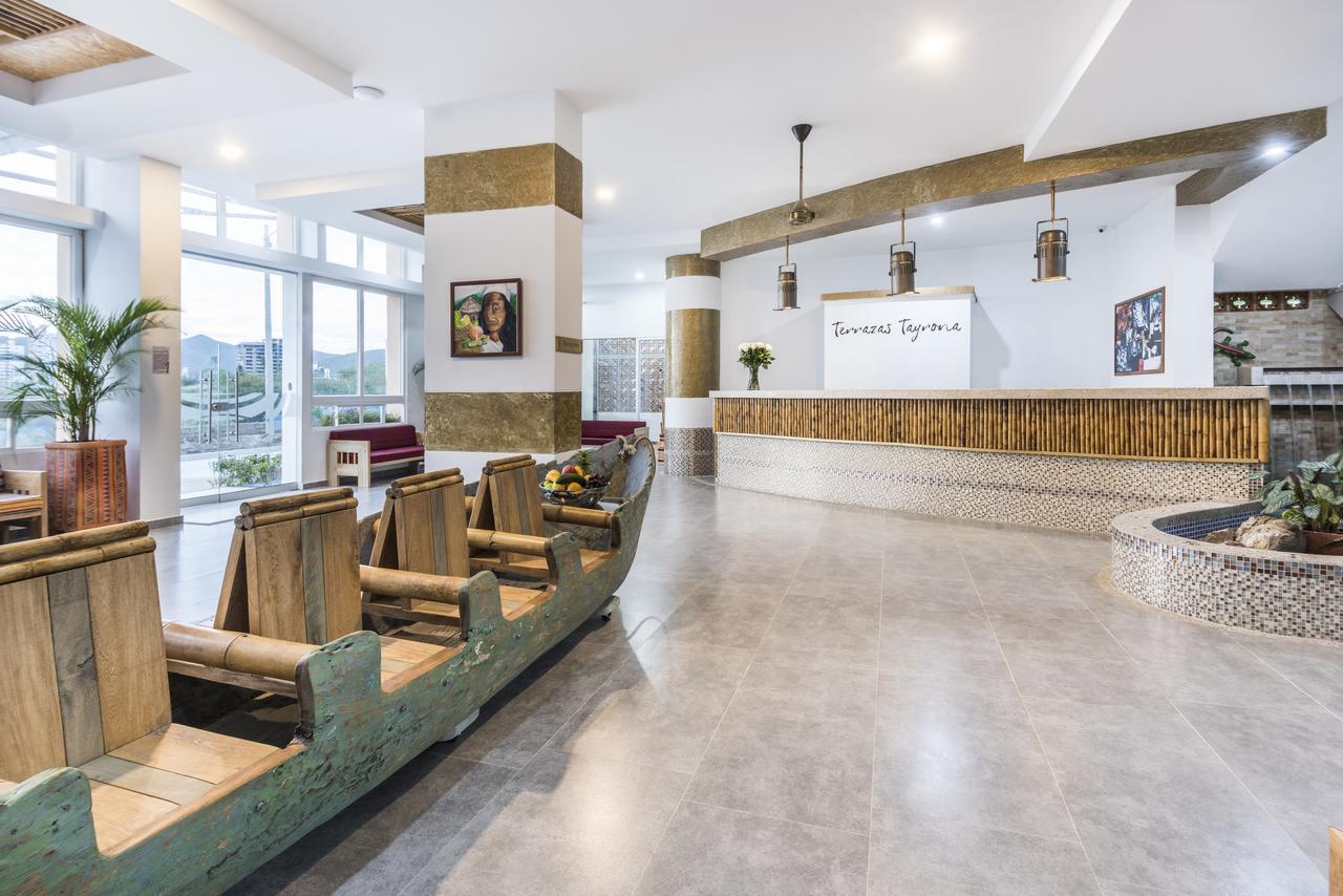 Terrazas Tayrona Travelers Apartamentos Y Suites ซันตามาร์ตา ภายนอก รูปภาพ